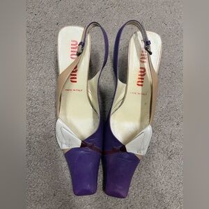 Miu Miu sandal heel size 38!!